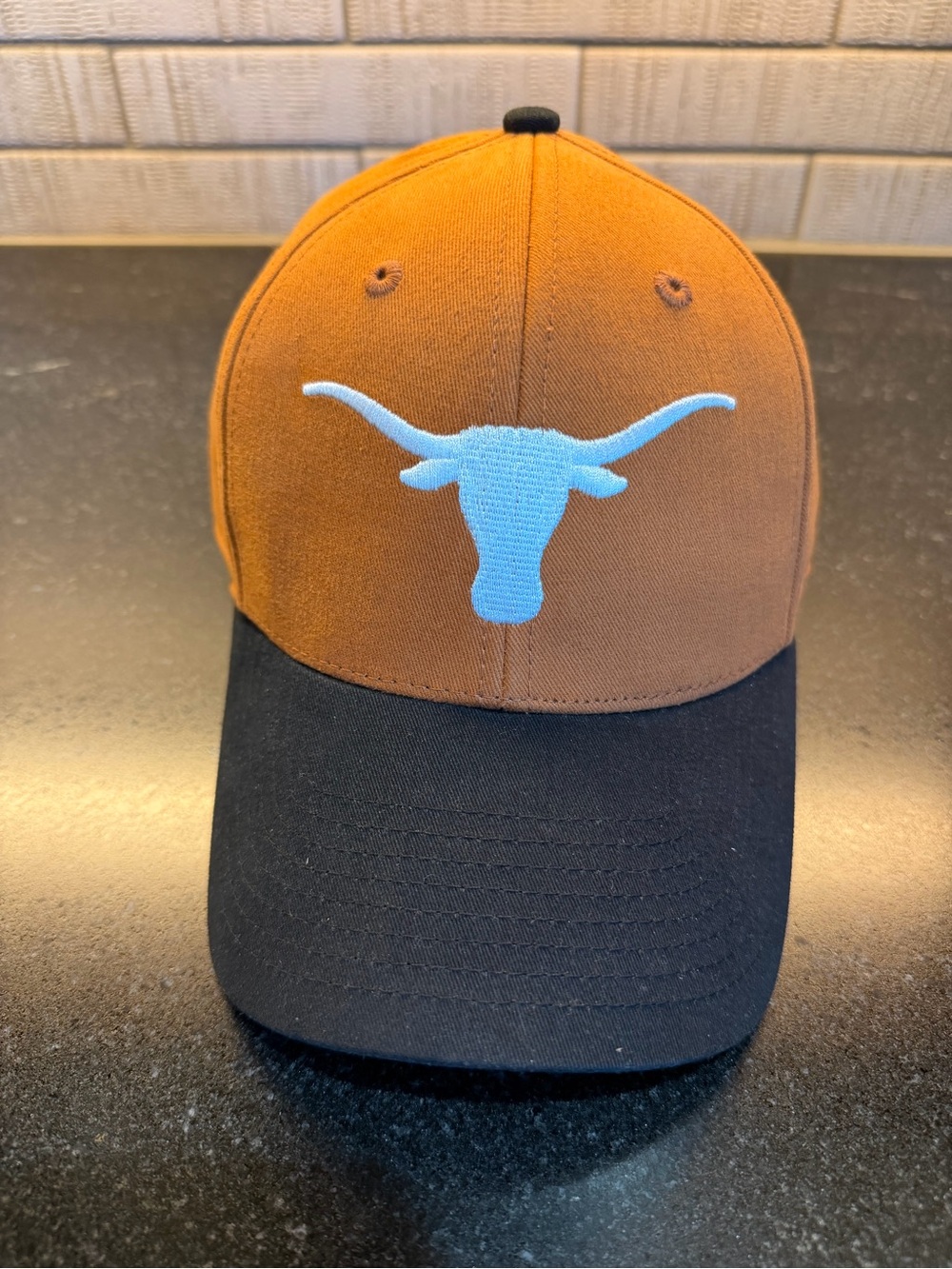 University of Texas Burnt Orange and Black Longhorn Baseball Cap